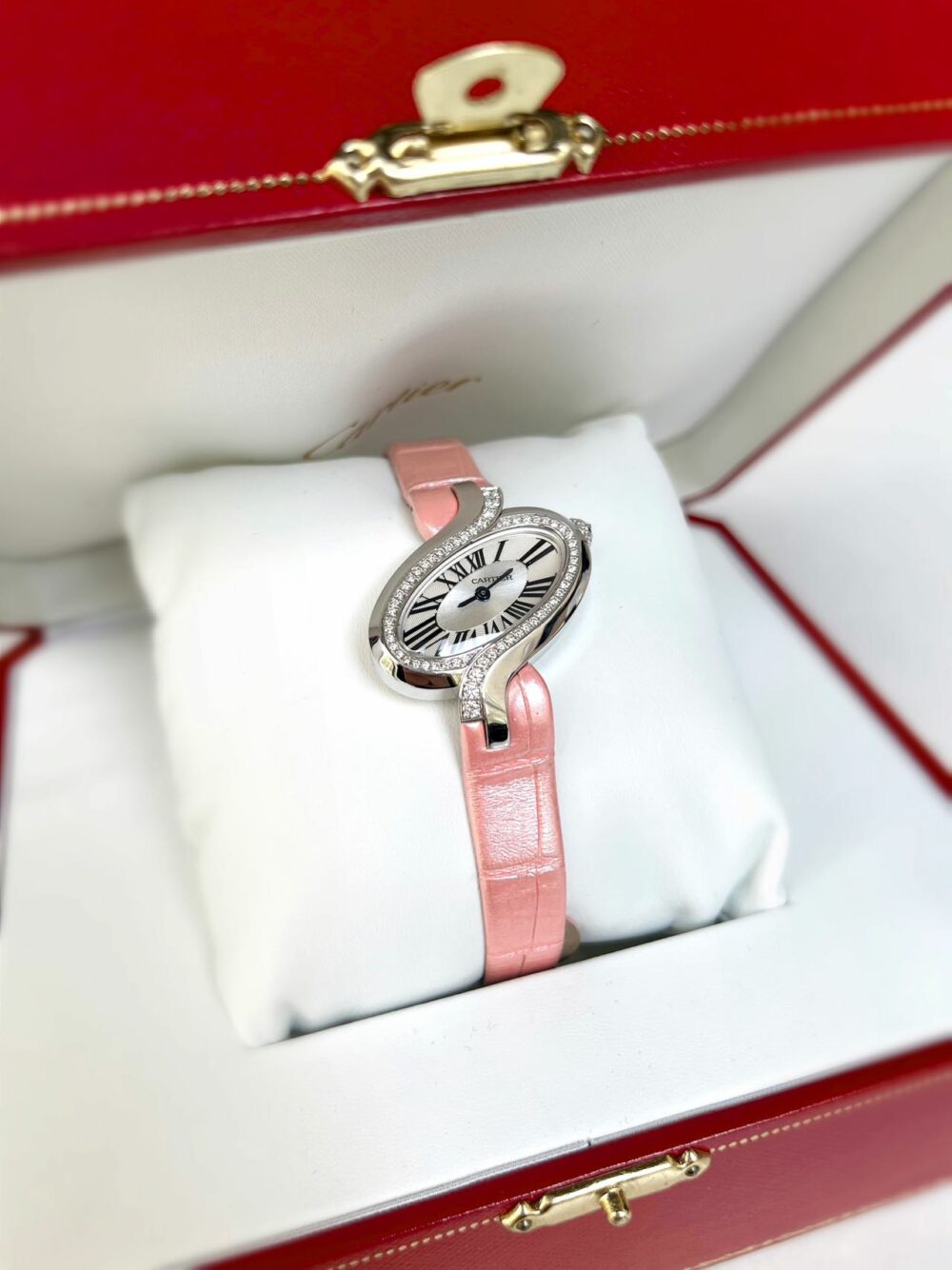 CARTIER DELICES 18K WHITE GOLD & DIAMONDS - Image 2
