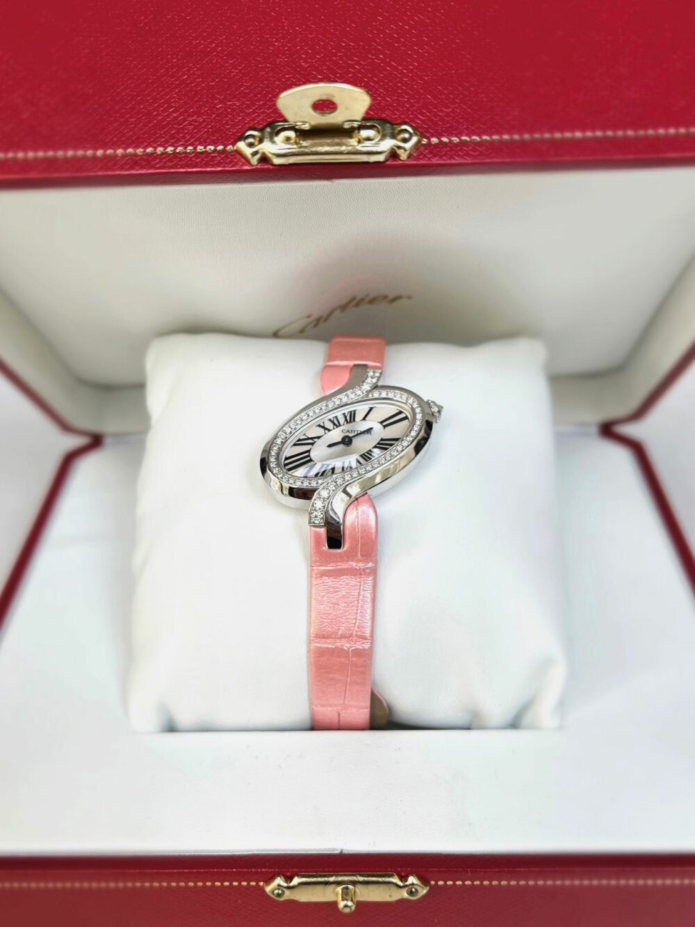 CARTIER DELICES 18K WHITE GOLD & DIAMONDS - Image 6