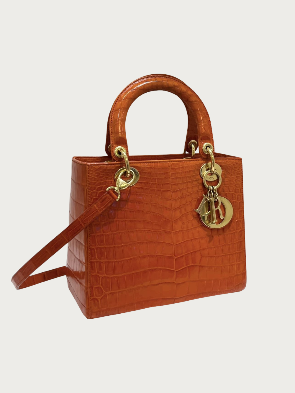 Lady Dior Medium Crocodile - Image 3