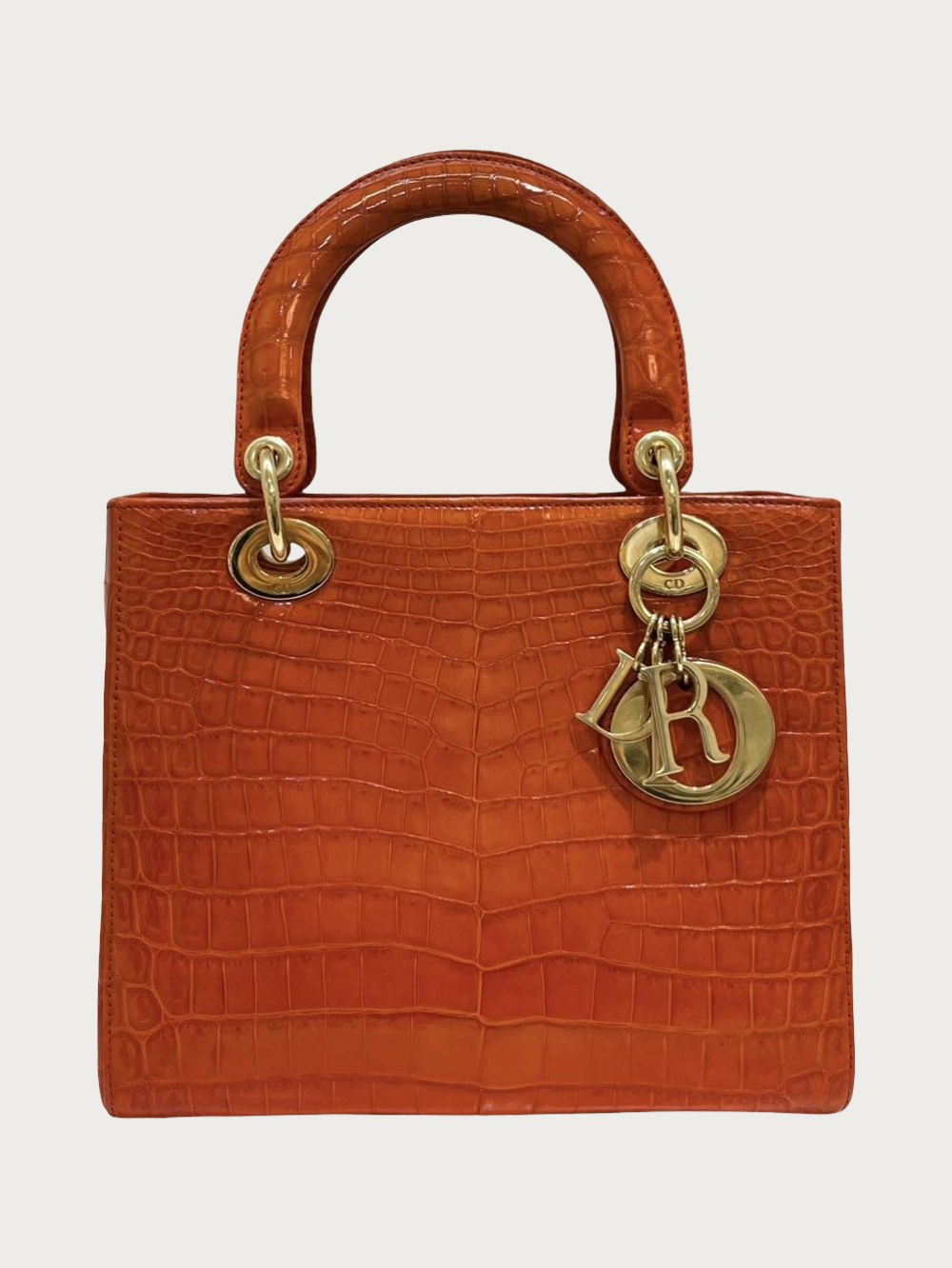 Lady Dior Medium Crocodile