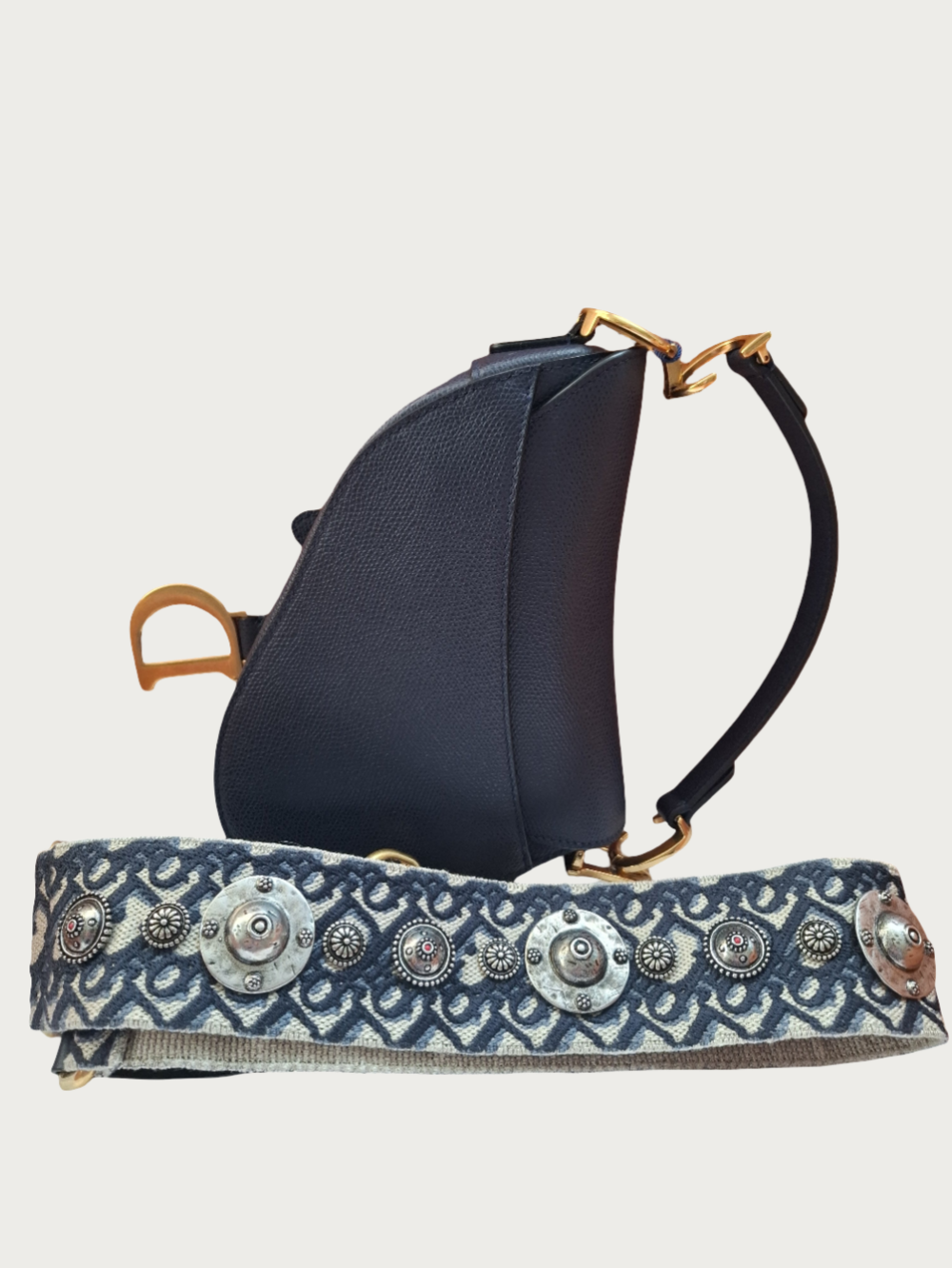 Dior Mini Saddle bag With Strap - Image 2