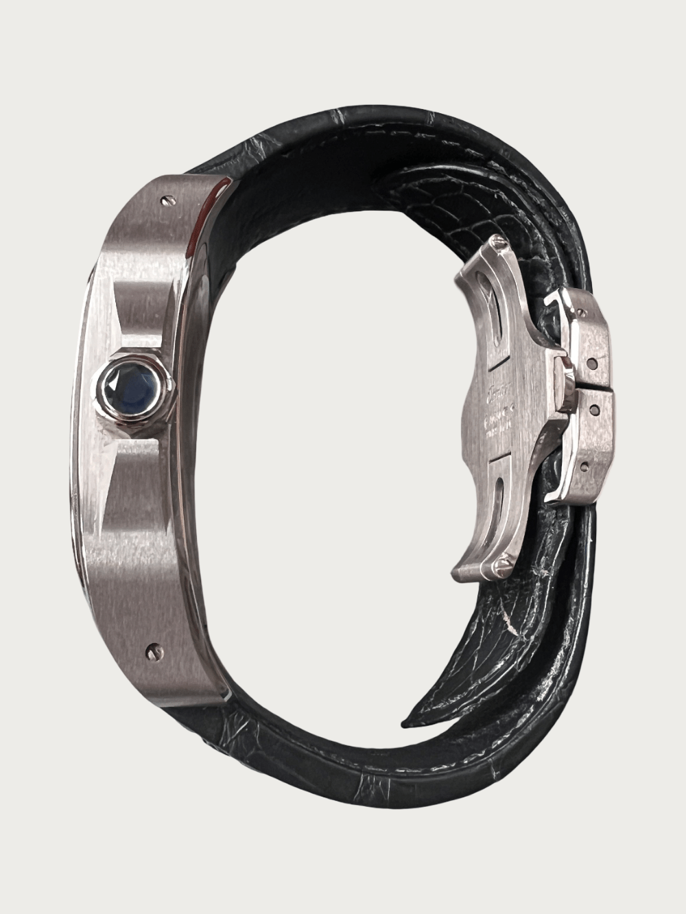 Cartier Santos 100 Skeleton XL in Palladium Limited Edition - Image 3