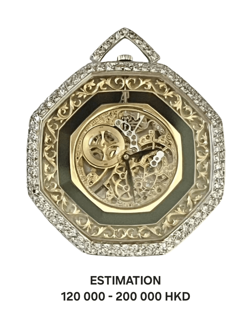 AUDEMARS PIGUET SKELETON DRESS WATCH CIRCA 1980