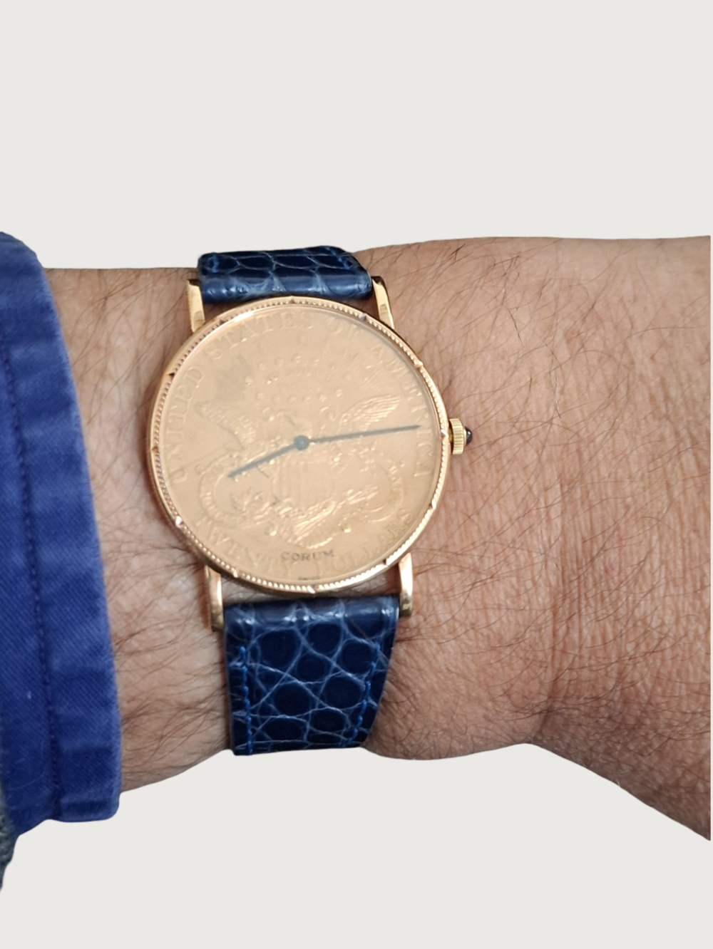 Corum 20 Dollars Coin Watch 18k Yellow Gold - Image 6